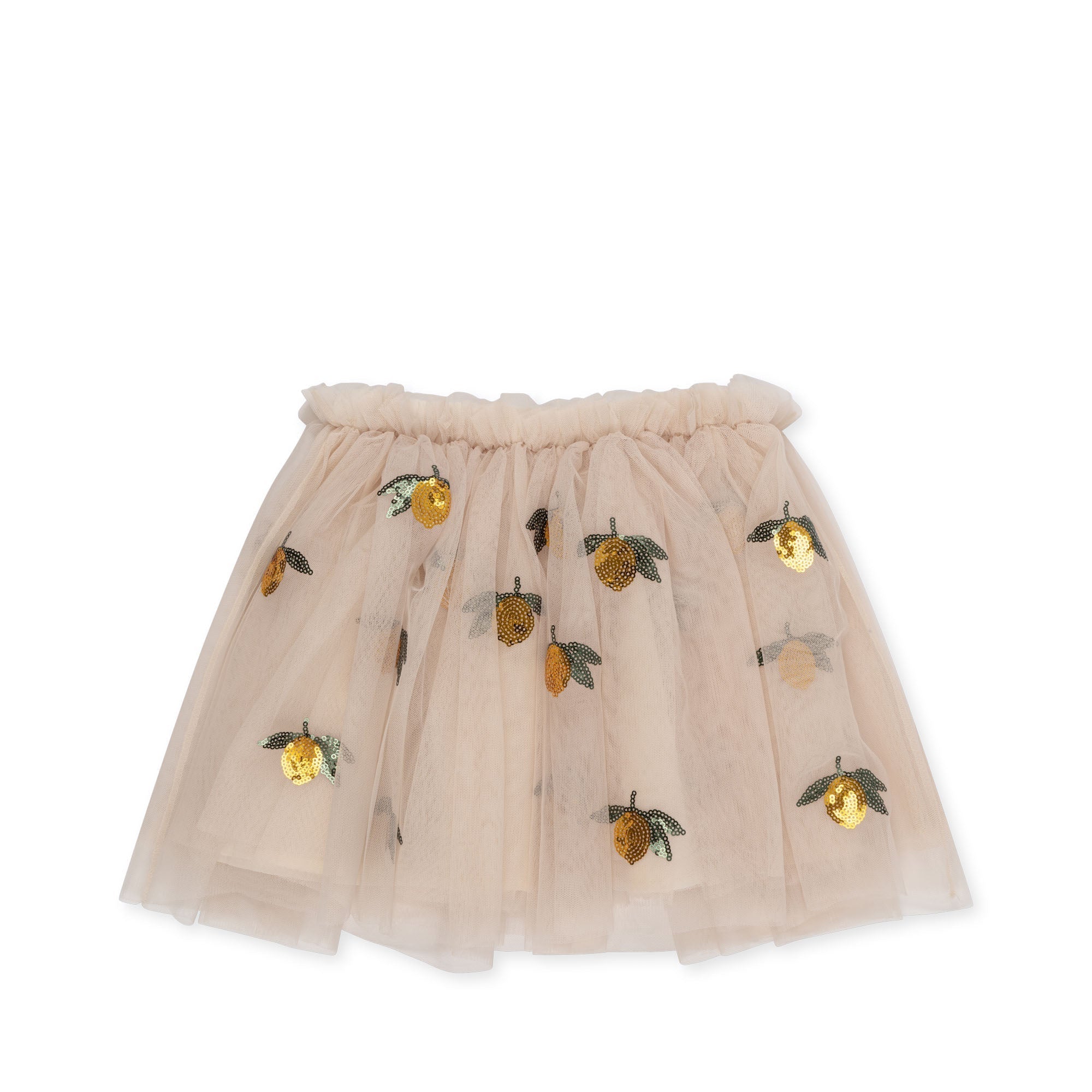 Yvonne Skirt - Lemon Sequin Konges Sløjd