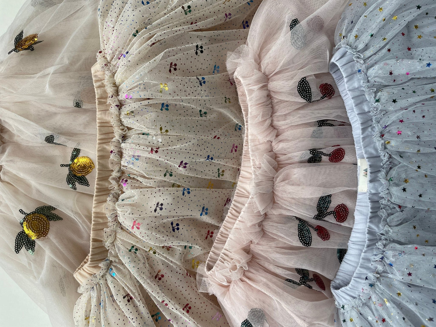 Yvonne Skirt - Lemon Sequin Konges Sløjd