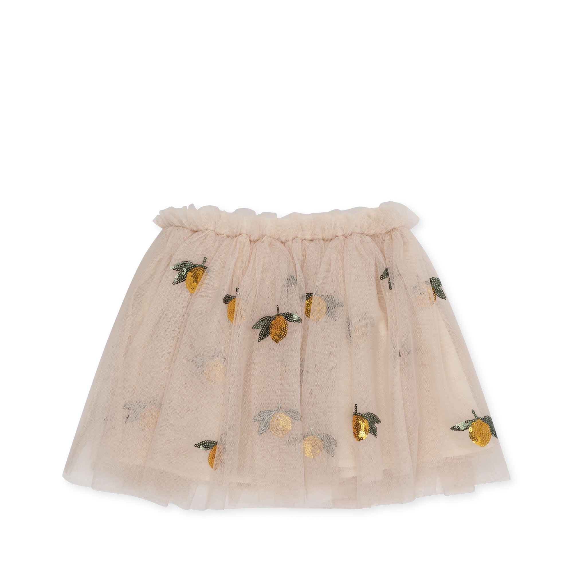 Yvonne Skirt - Lemon Sequin Konges Sløjd